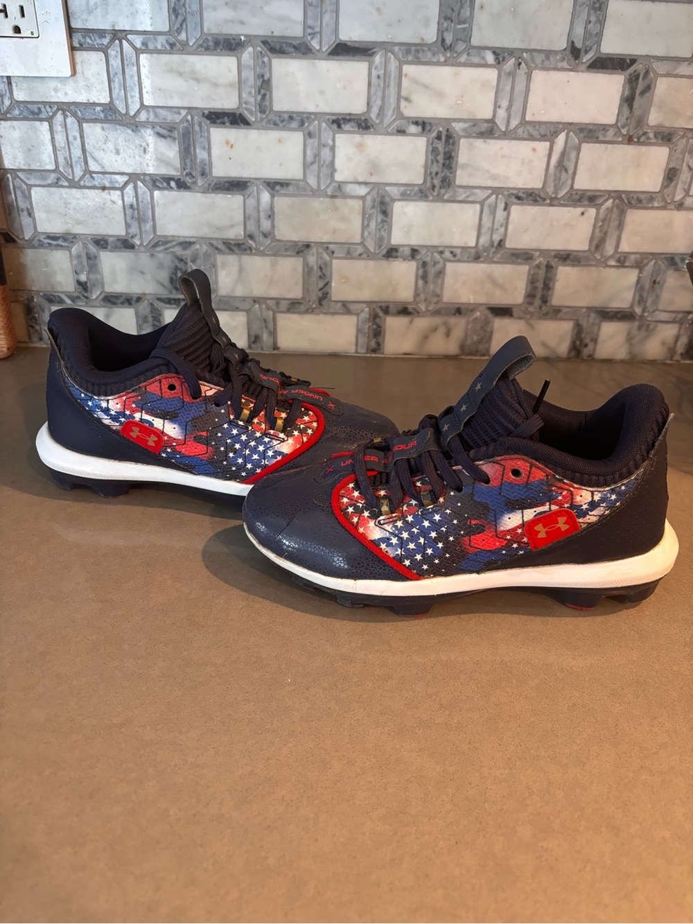 Under Armour youth Harper 9 TPU USA Baseball Cleats